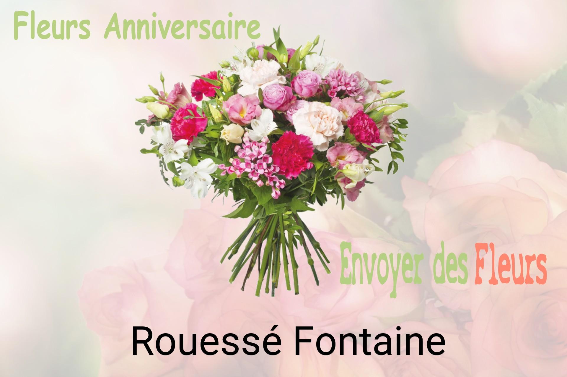 Bouquet de fleurs d’anniversaire livré à Rouessé-Fontaine
