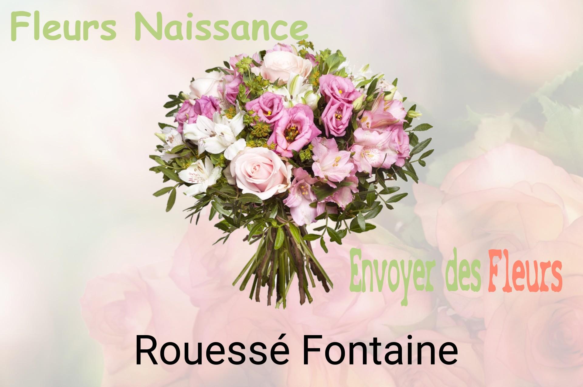 Bouquet de fleurs de naissance livré à Rouessé-Fontaine