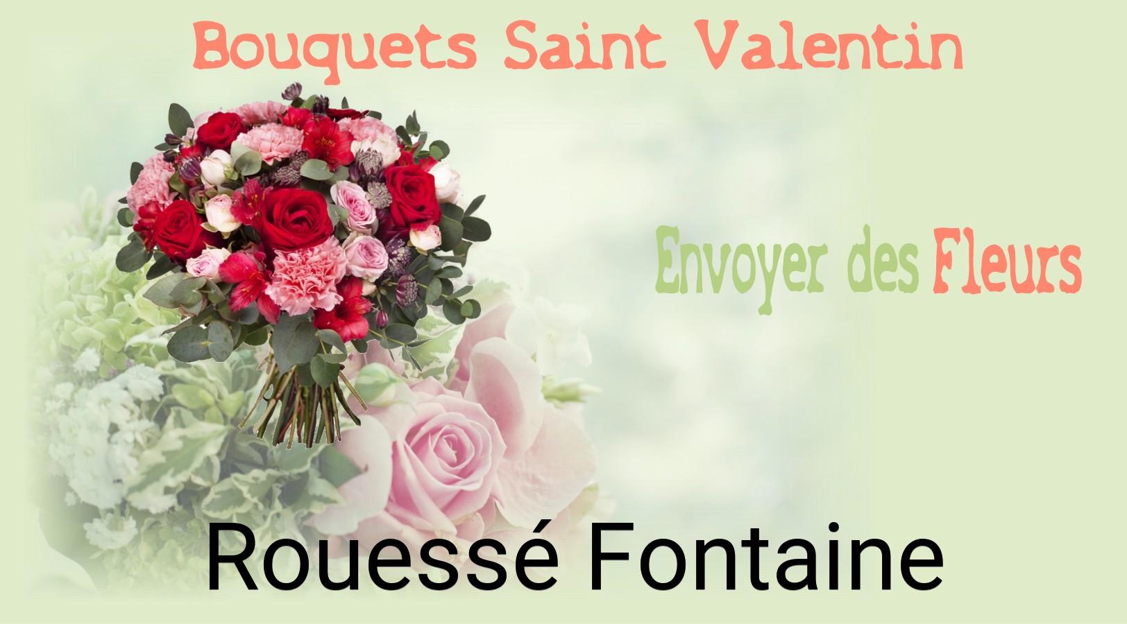 Roses de Saint-Valentin livrées à Rouessé-Fontaine